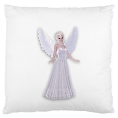 Beautiful Fairy Nymph Faerie Fairytale Large Cushion Case (single Sided)  by goldenjackal