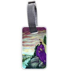 Jesus Overlooking Jerusalem - Ave Hurley - Artrave - Luggage Tag (one Side) by ArtRave2