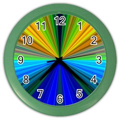 Design Wall Clock (color) by Siebenhuehner