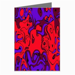 Abstract Greeting Card by Siebenhuehner