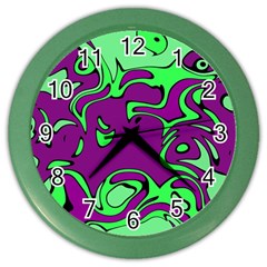 Abstract Wall Clock (color) by Siebenhuehner