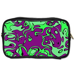 Abstract Travel Toiletry Bag (one Side) by Siebenhuehner