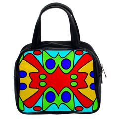 Abstract Classic Handbag (two Sides) by Siebenhuehner