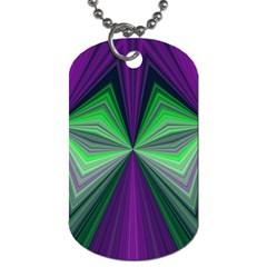 Abstract Dog Tag (two-sided)  by Siebenhuehner