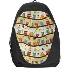 Autumn Owls Backpack Bag by Ancello