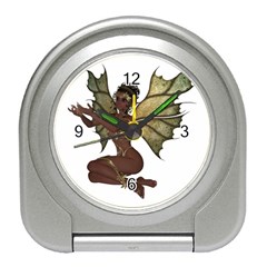 Faerie Nymph Fairy With Outreaching Hands Desk Alarm Clock