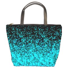 Glitter Dust 1 Bucket Handbag by MedusArt