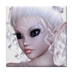 Fairy Elfin Elf Nymph Faerie Ceramic Tile by goldenjackal