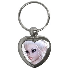 Fairy Elfin Elf Nymph Faerie Key Chain (heart) by goldenjackal