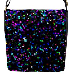 Glitter 1 Flap Closure Messenger Bag (small) by MedusArt