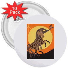 Embracing The Moon Copy 3  Button (10 Pack)