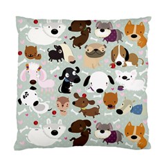 Dog Pattern Cushion Case (single Sided) 