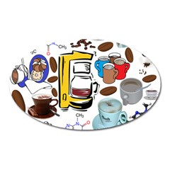 Just Bring Me Coffee Magnet (oval) by StuffOrSomething