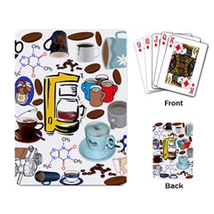 Just Bring Me Coffee Playing Cards Single Design by StuffOrSomething