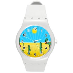 Cactus Plastic Sport Watch (medium) by NickGreenaway