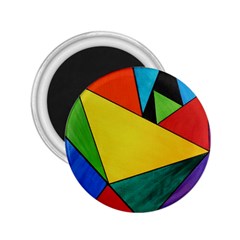 Abstract 2 25  Button Magnet by Siebenhuehner