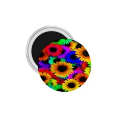 Colorful Sunflowers 1 75  Button Magnet by StuffOrSomething