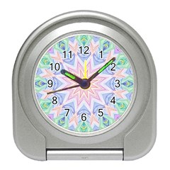 Soft Rainbow Star Mandala Desk Alarm Clock by Zandiepants