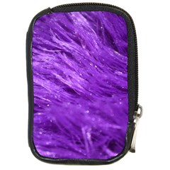 Purple Tresses Compact Camera Leather Case