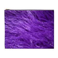 Purple Tresses Cosmetic Bag (xl)