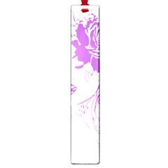 Purple Woman Of Chronic Pain Large Bookmark by FunWithFibro