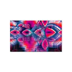 Cosmic Heart Of Fire, Abstract Crystal Palace Sticker (rectangle) by DianeClancy