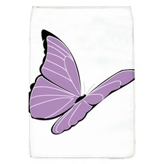 Purple Awareness Butterfly 2 Removable Flap Cover (large) by FunWithFibro
