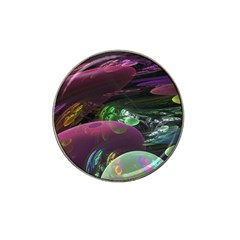 Creation Of The Rainbow Galaxy, Abstract Golf Ball Marker 10 Pack (for Hat Clip) by DianeClancy