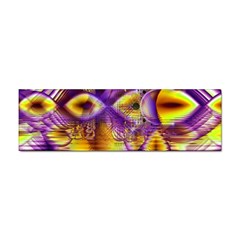 Golden Violet Crystal Palace, Abstract Cosmic Explosion Bumper Sticker 10 Pack by DianeClancy
