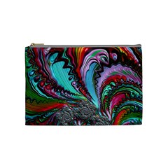 Special Fractal 02 Red Cosmetic Bag (medium) by ImpressiveMoments