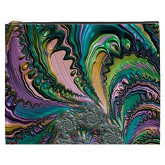 Special Fractal 02 Purple Cosmetic Bag (xxxl) by ImpressiveMoments