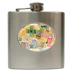Retro Concert Tickets Hip Flask by StuffOrSomething