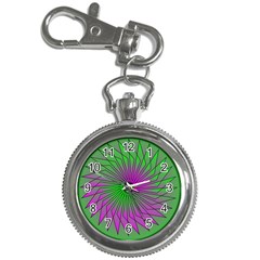 Pattern Key Chain Watch