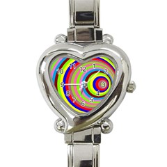 Color Heart Italian Charm Watch 