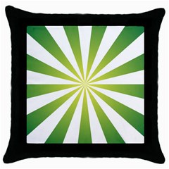 Pattern Black Throw Pillow Case by Siebenhuehner