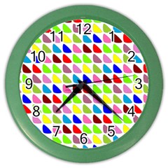 Pattern Wall Clock (color) by Siebenhuehner