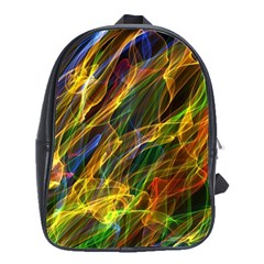 Abstract Smoke School Bag (large) by StuffOrSomething