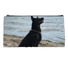 Black German Shepherd Pencil Case by StuffOrSomething