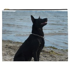 Black German Shepherd Cosmetic Bag (xxxl) by StuffOrSomething