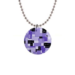 Purple Pain Modular Button Necklace by FunWithFibro