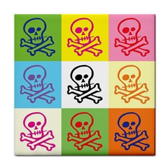 Skull Face Towel by Siebenhuehner