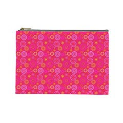 Psychedelic Kaleidoscope Cosmetic Bag (large)