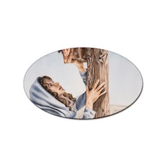 Stabat Mater Sticker (oval) by TonyaButcher