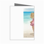 Beach Play Sm Mini Greeting Card Right