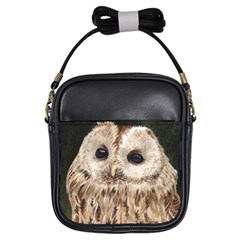 Tawny Owl Girl s Sling Bag by TonyaButcher