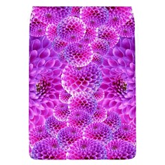 Purple Dahlias Removable Flap Cover (large) by FunWithFibro