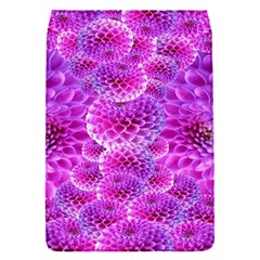 Purple Dahlias Removable Flap Cover (small) by FunWithFibro