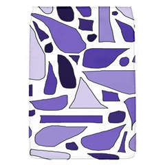 Silly Purples Removable Flap Cover (small) by FunWithFibro