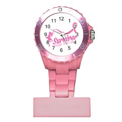 Survivor Stronger Than Cancer Pink Ribbon Nurses Watch by breastcancerstuff