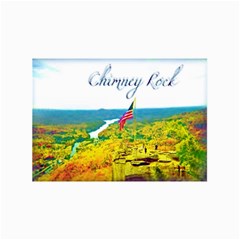 Chimney Rock Overlook Air Brushed Canvas 12  X 16  (unframed) by Majesticmountain